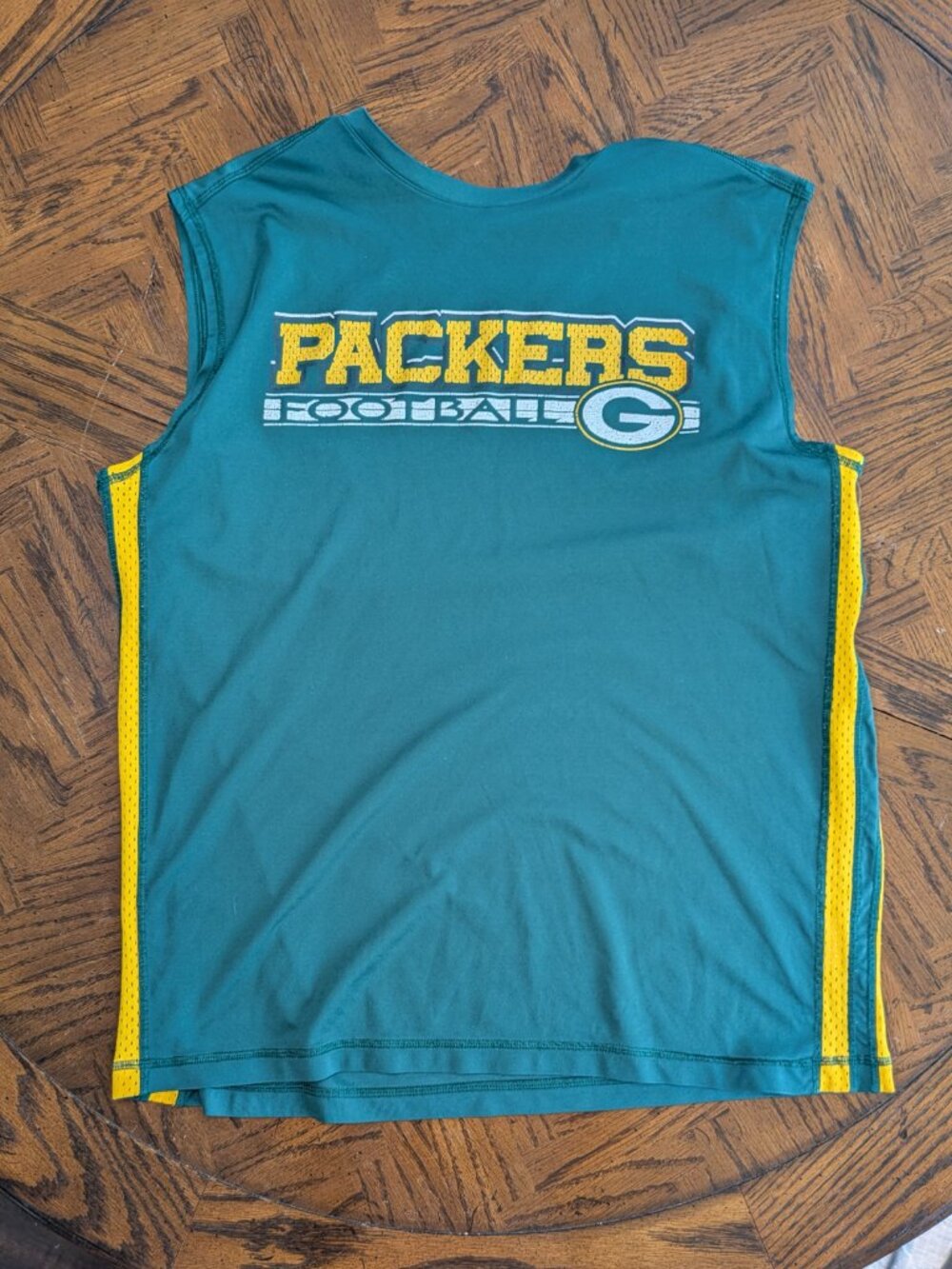 Green Bay Packers Jersey Shirt - Men's Large - TX3 Cool NFL Team Apparel - Picture 3 of 4